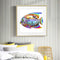 5D DIY Full Round Diamond Painting Color Fish Handmade Embroidery Kits for Gifts