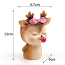 Succulent Planter Cartoon Vase Deer Flower Pot Holder Home Desktop Bonsai Pot