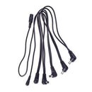 9V DC 1A 6 Way Guitar Effect Pedal Daisy Chain Power Supply Cable Newly