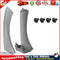 2pcs Right Side Inner Front Door Panel Pull Trim+Cover for  E90 E91 (Grey) Newly