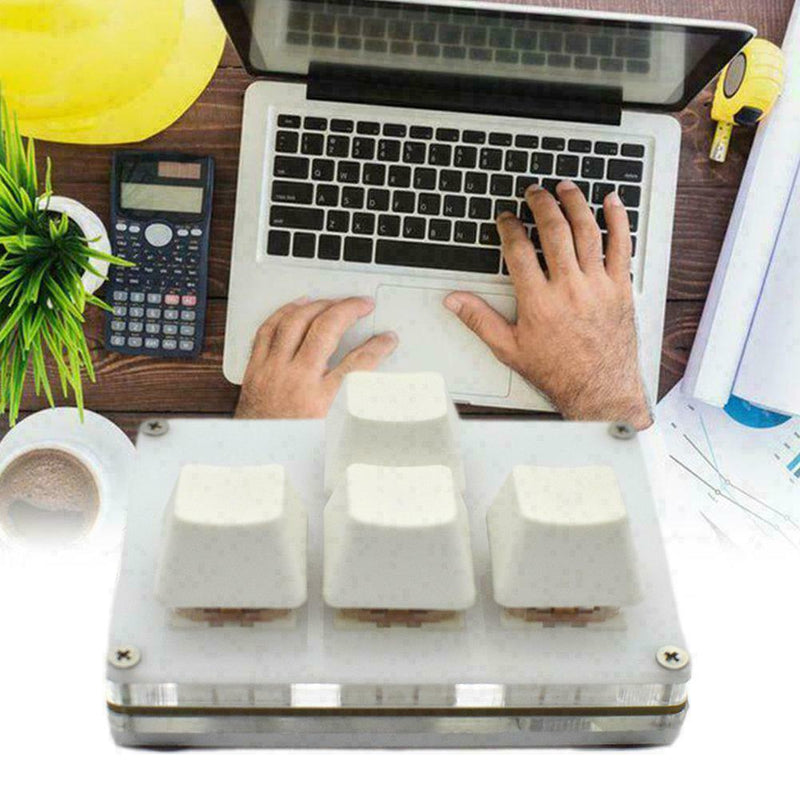 4-key Mini Keyboard Function Key For DIY Custom Shortcuts C8V7 Best Keypad W1M4