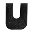 10pcs U-Shaped Nail Stickers Spill-Proof Nail Polish Protector (Black)