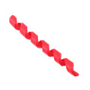 5pcs Bicycle Brake Cable Protector Anti-friction Bike Line Wrap(Red) Newly