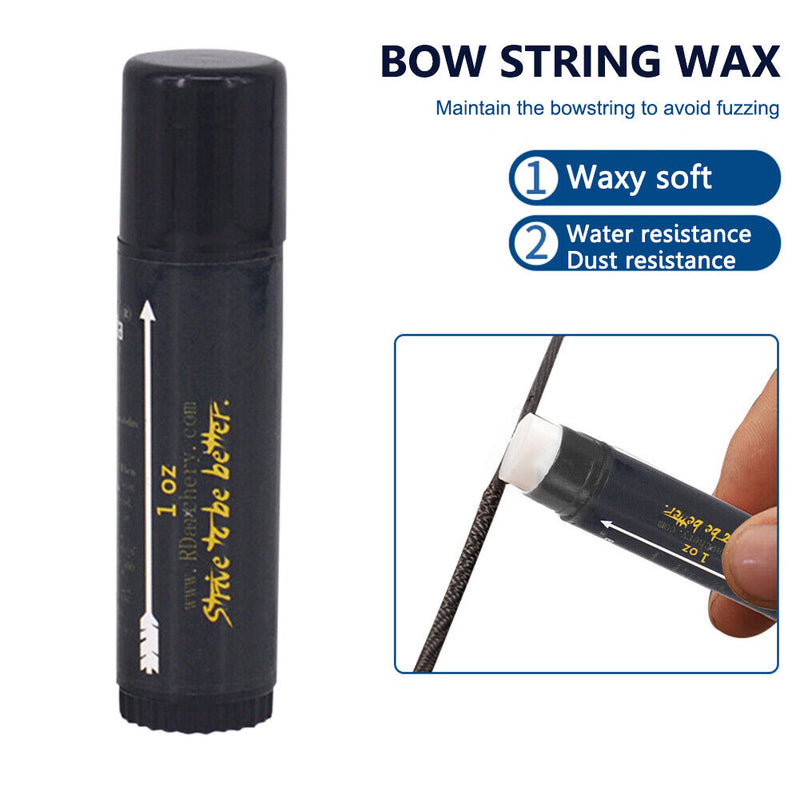 String Wax Black Shell Bow Tendon Maintenance Wax Lubricant Hunting Pf