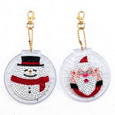 2pcs Maze 5D Diamond Painting Keyring DIY Bag Pendant Educational Mosaic Game