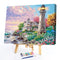 Seaside Villa Lighthouse Wall Oil Paint By Number Home Canvas Wall Poster