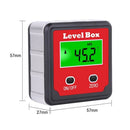 magnet base Digital Electronic Protractor Angle finder Inclinometer Level Box