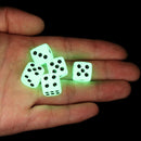 Corner 14mm 6 Sided Drinking Tool Luminous Noctilucent Dice Cubes Game Dices