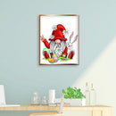 Drill Point Handcraft DIY Easter Gnomes Mosaic Drawing Kit 5D Diamond Painting