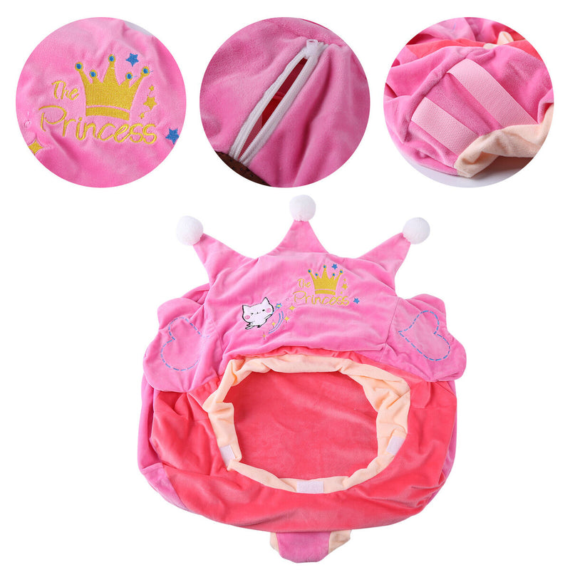 Baby Sofa Support Seat Cover Learning To Sit Chair Case No Filler (Pink) Newly