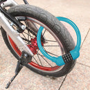 Bicycle Safety Cable Locks MTB Anti Theft 4 Digit Password Lock (Blue) Newly