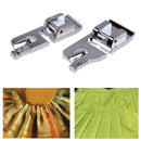 3pcs 3mm+4mm+6mm Narrow Rolled Hem Foot Presser for Domestic Sewing Machine