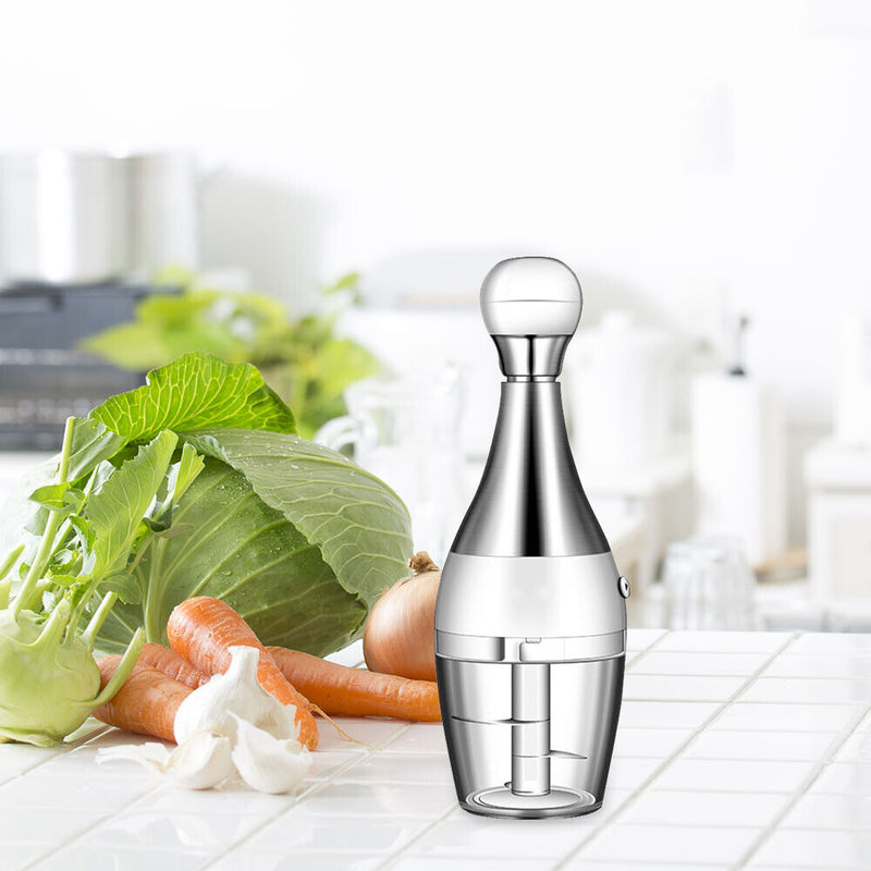 Food Vegetable Chopper Slicer Dicer Manual Onion Garlic Mincer Kitchen Tool