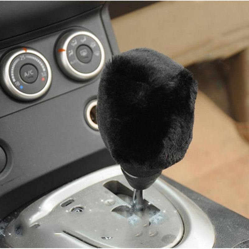 Car 3 pies set Hand Brake & Gear Shift Cover Set & Steering Wheel Covers