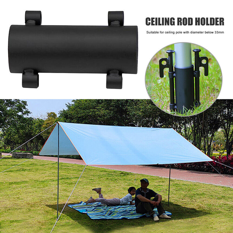 Awning Rod Holder Outdoor Camping Fixed Tube Windproof Awning Pole Accessories