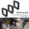 3pcs Trailer Hitch Pad Car Part Accessory Silencer Pad Carrier Cushion Protector