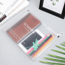 Large Capacity Paper Holder Pencil Case Transparent Document Bag File Folder