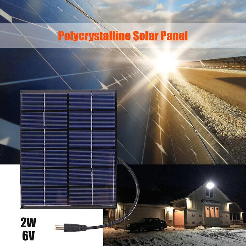 2W 6V Solar Panel Solar Light Special Polysilicon Solar Charger Generator Newly