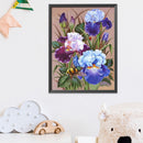 Flowers Cross Stitch Embroidery Kits DIY 11CT Stamped Picture Needlework Ar
