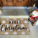 Christmas Floor Mat Tree Letter Non Slip Entrance Carpet (PJ210815-A005)