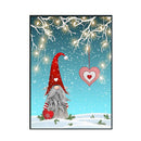 Full Cross Stitch Eco-cotton Thread 11CT Printed Christmas Goblin Wall Art Kit