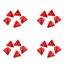 For TRPG DND Party Polyhedral Glitter Game Accessory Dices Iidescent Dice Set