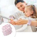 2pcs Absorbent Sweatband Wrist Waterproof Washing Face Headband for Washing Face