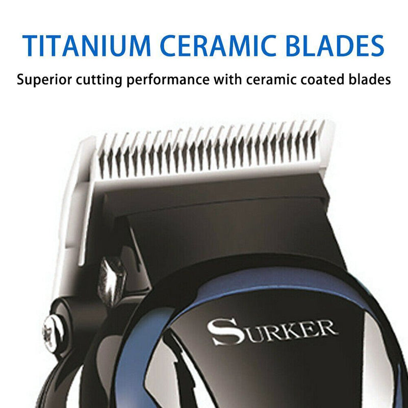 Electric Hair Trimmer for Man Professional Hair Clippers Men's Basic Barber Set
