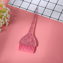 Hair Dye Brush Hair Coloring Applicator Comb Hair Styling Salon Tool (Pink)