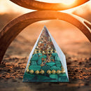 Crystal Energy Generator Orgone Pyramid Spiritual Heal Orgonite Stone (D) Newly