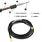 RP SMA Male to RP SMA Female Connector Bulkhead Cable RG316 174 178 Coax