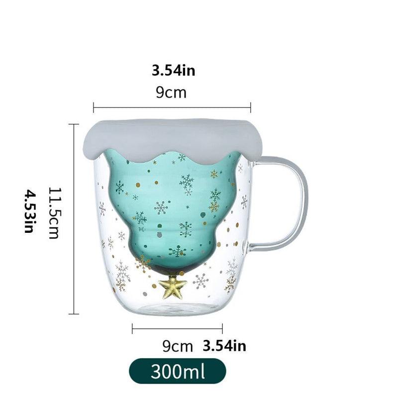 Decorations Transparent Glass Water Bottle Creative Mug Milk Cup With Cover