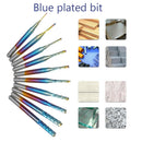 10pcs 0.8-3.175mm Milling Cutter Drill Bits Set Carbide PCB Board Drill Bit