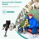 Copper Three Legs Gas Tank Adapters Ultralight Gas Canister Adapter for Picnic