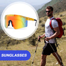 UV Protection Polarized Men Sports Photochromic Sunglasses (Yellow Lens) Newly