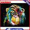 Monkey DIY Oil Painting By Numbers Kits Color Drawing Wall Living Room Picture