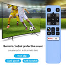 TV Remote Controller Full Cover for TCL RC802V FMR1 FNR1 (Luminous Blue)