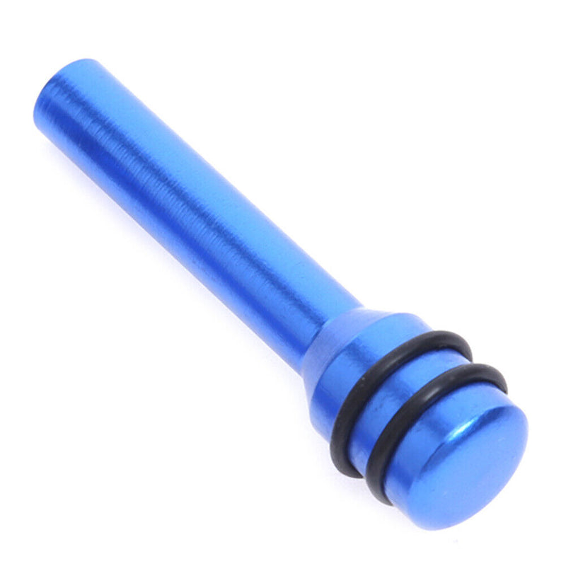 Universal Car Door Lock Knob Aluminum Alloy Door Lock Knob 2 inch (Blue) Newly