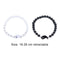 Yin Yang Paired Jewelry Fashion Couple Bracelets Tai Chi Best Friends Beaded