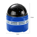 Rotating LED Star Night Light USB Disco DJ Stage Party Ball Light (Blue) Newly