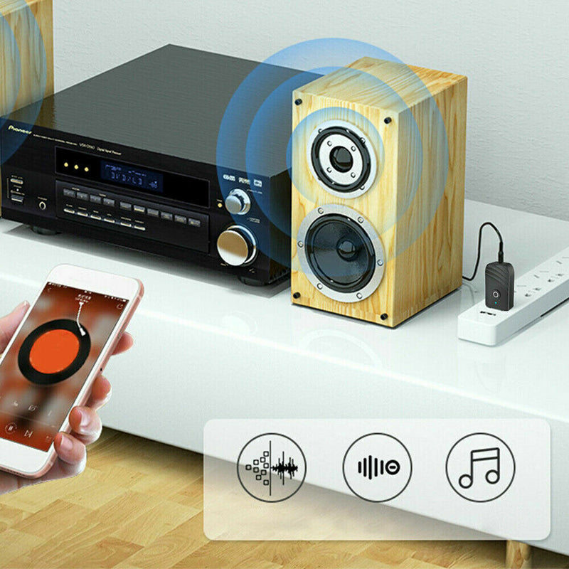 Wireless USB Bluetooth 5.0 Audio Transmitter Receiver 3in1 Adapter For TV PC Car