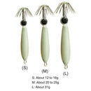 Luminous Octopus Hook Cuttlefish Shrimp Bait for Fisherman Angler (Large)