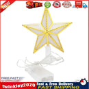 Christmas Tree Five-pointed Star LED Light Fairy Lighted Lamp Xmas Decor Newly