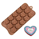 Rose Flower Silicone Mould Cake Decorating Chocolates Baking Molds G3W1