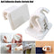 2* Nail-free Adjustable Rod Bracket Holders Magic Wall Hanging Rod Curtain Rail