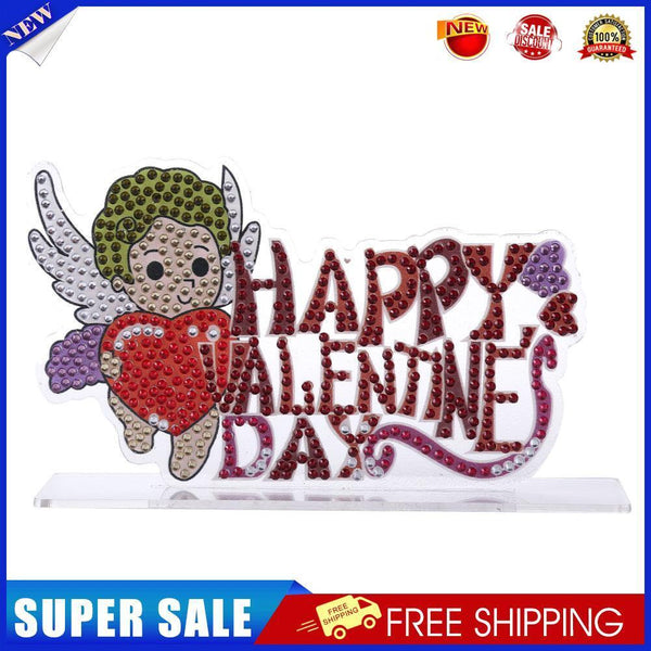 DIY Crystal Diamond Painting Valentines Day Desk Ornaments Kit (CB009)