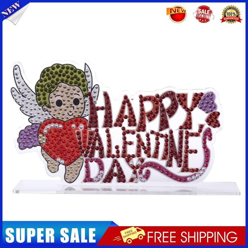 DIY Crystal Diamond Painting Valentines Day Desk Ornaments Kit (CB009)