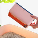 Cat Litter Shovel Base Pet Toilet Cleaning Poop Scooper Tool (Pink Base) Newly