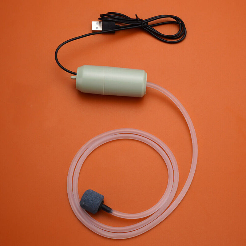 Silent Aquarium Air Pump Fish Tank Mini Air Compressor Oxygen Pumping Aerat