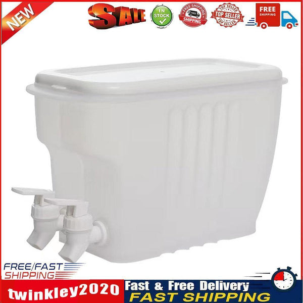 Fridge Water Dispenser with Tap for Lemonade Teas Juices Lemon Water Jug Newly